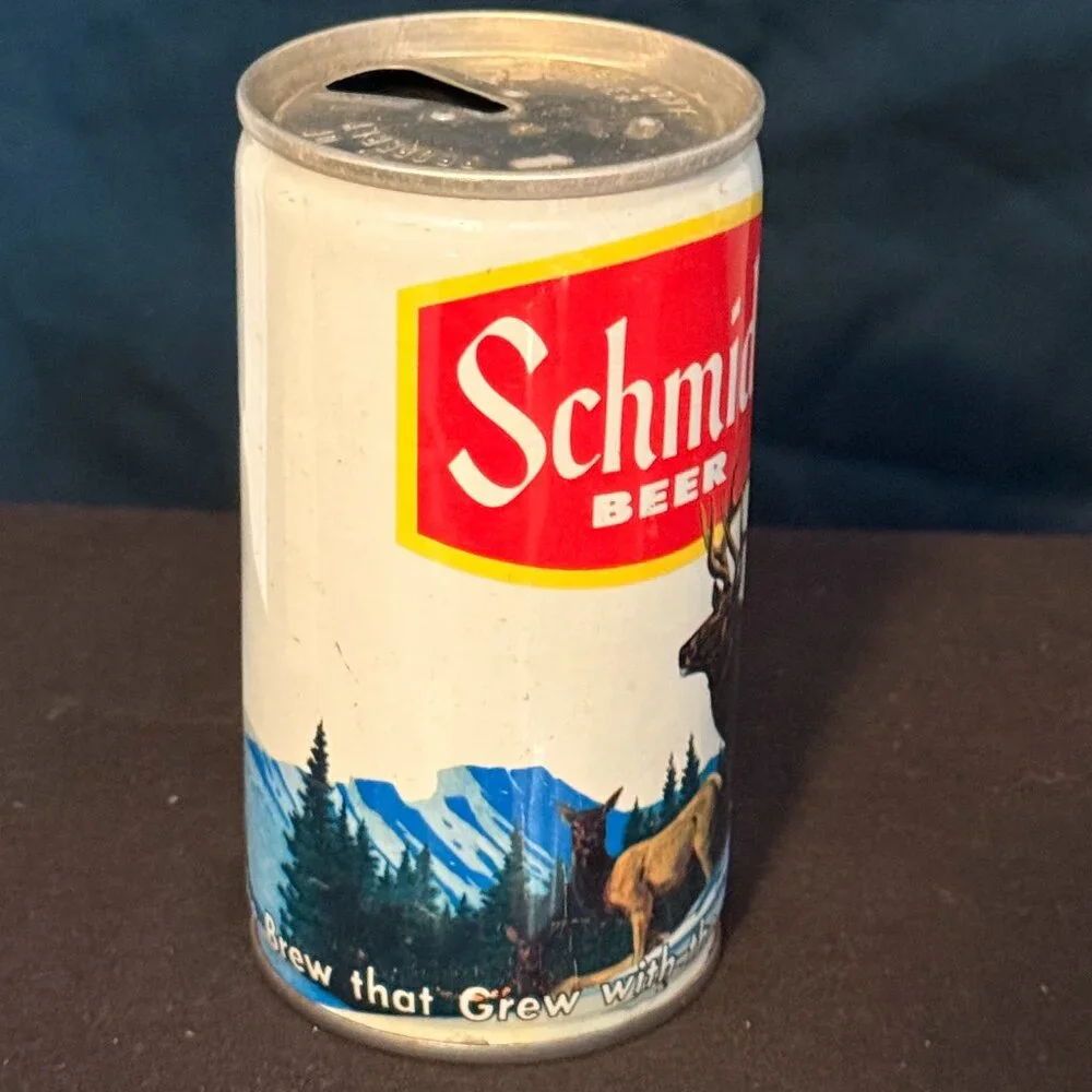 Schmidt vintage Beer can